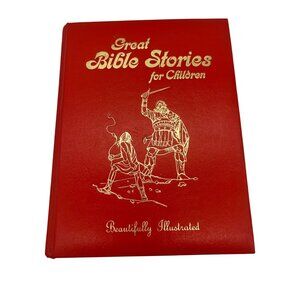 Great Bible Stories For Children Beautifully Illustrated 1974 Royal Publishers